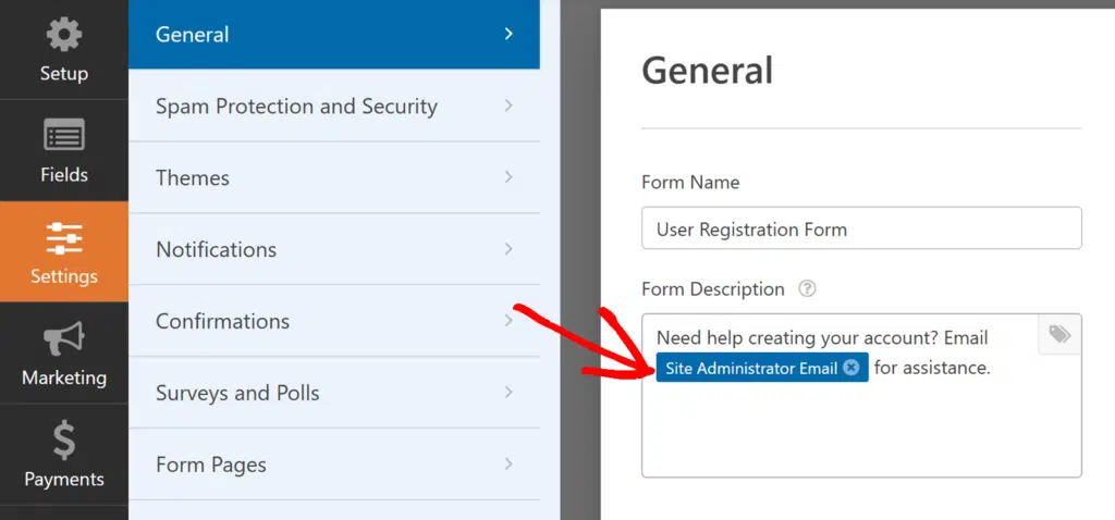 Adding Smart Tags to form notifications in WPForms