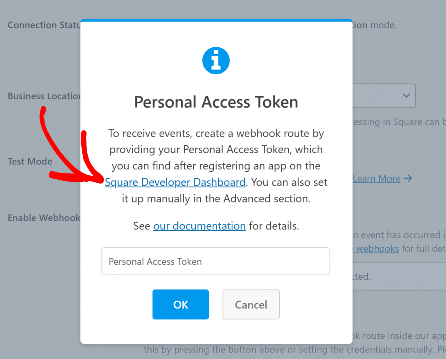 Setting Up Square Webhooks - WPForms