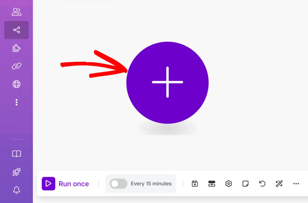 create-new-scenario - WPForms Click to add a new scenario