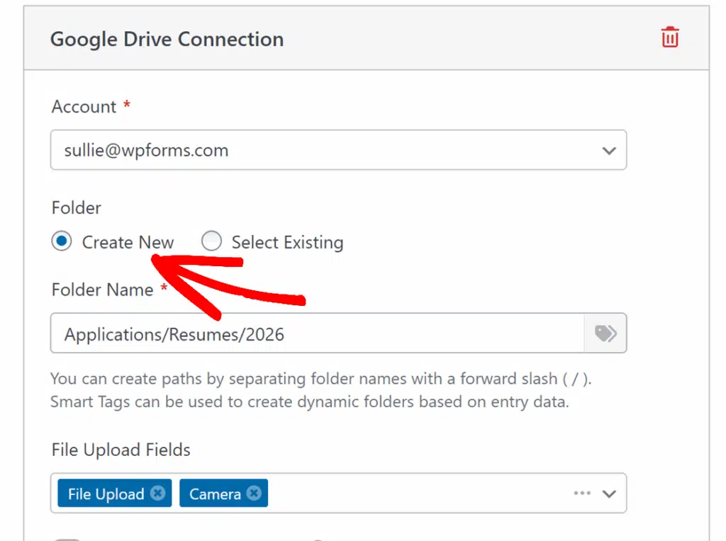 google drive seleziona cartella
