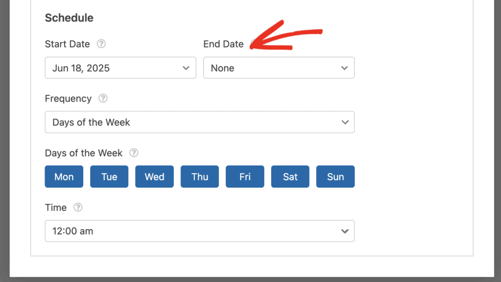 end-date - WPForms