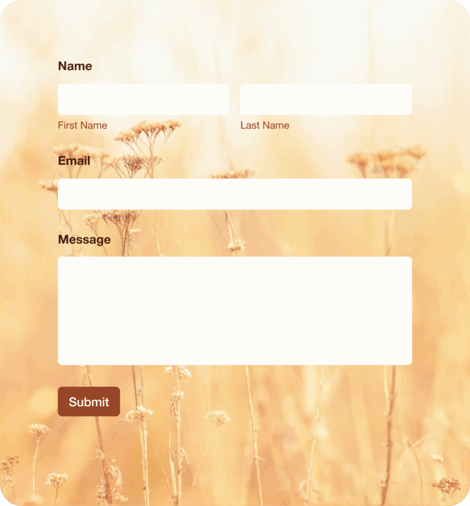 form-theme-harvest - WPForms