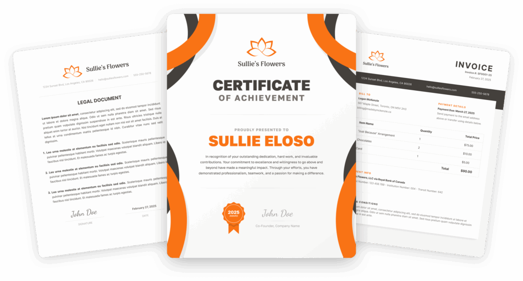 pdf-announcement-template-types - WPForms