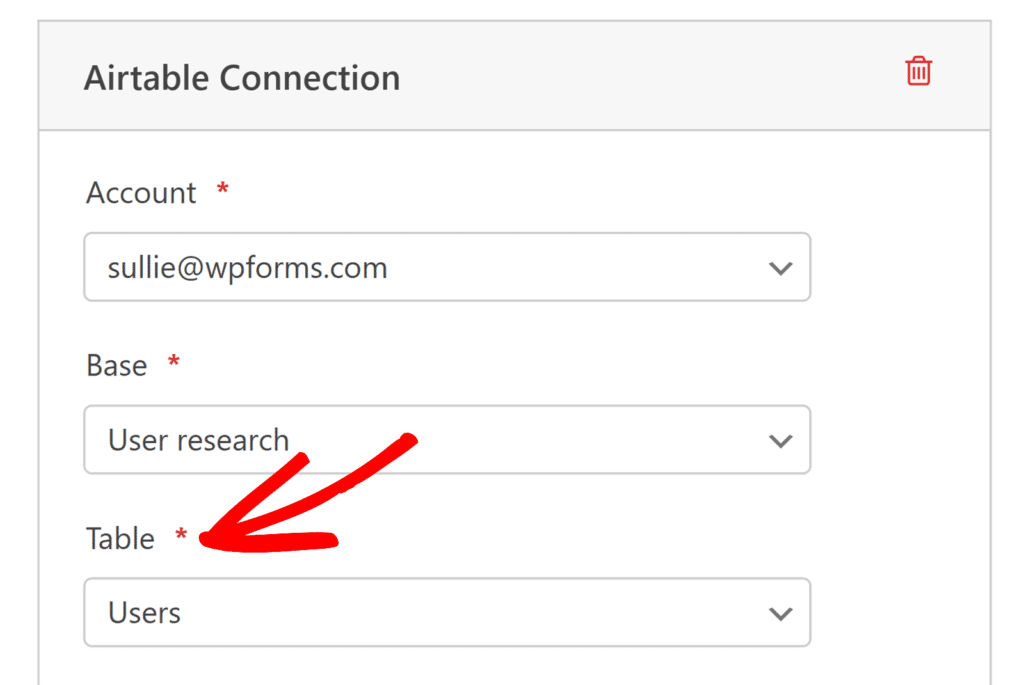 airtable-select-table - WPForms
