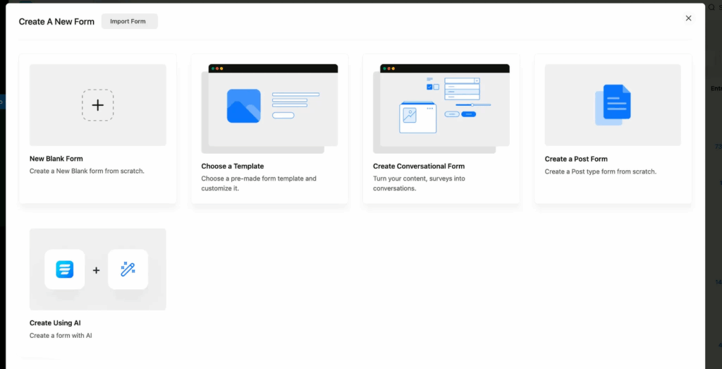 fluent form create with ai