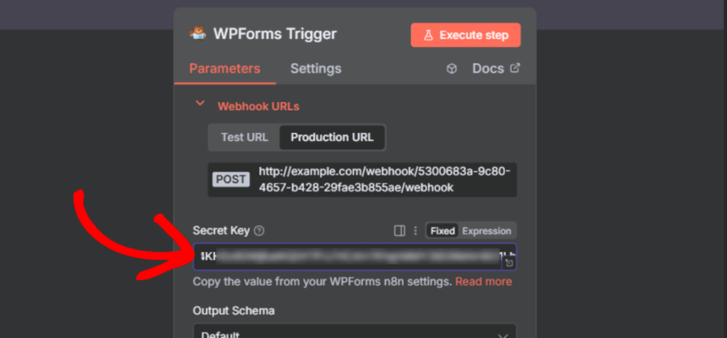 paste-secret-key - WPForms