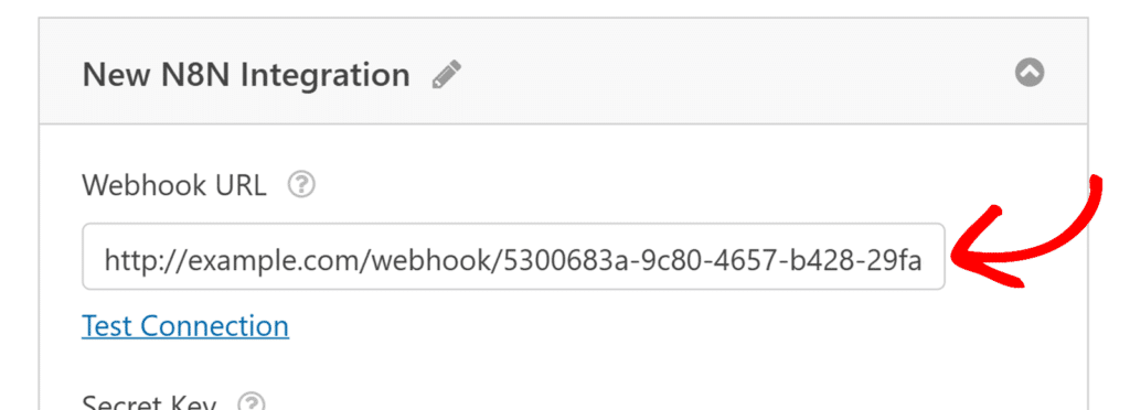 paste-webhook-url - WPForms Webhook-URL einfügen