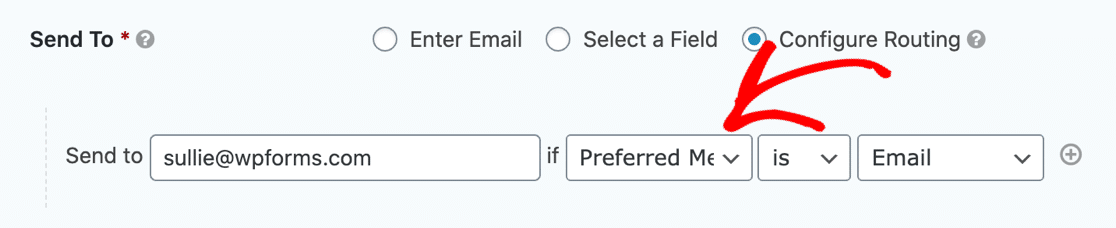 Configure email routing if Gravity forms not sending email