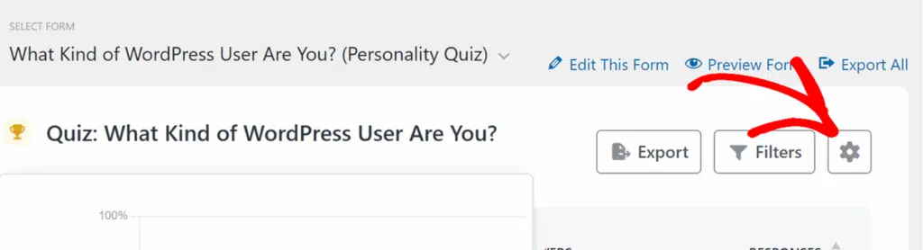 Results page settings