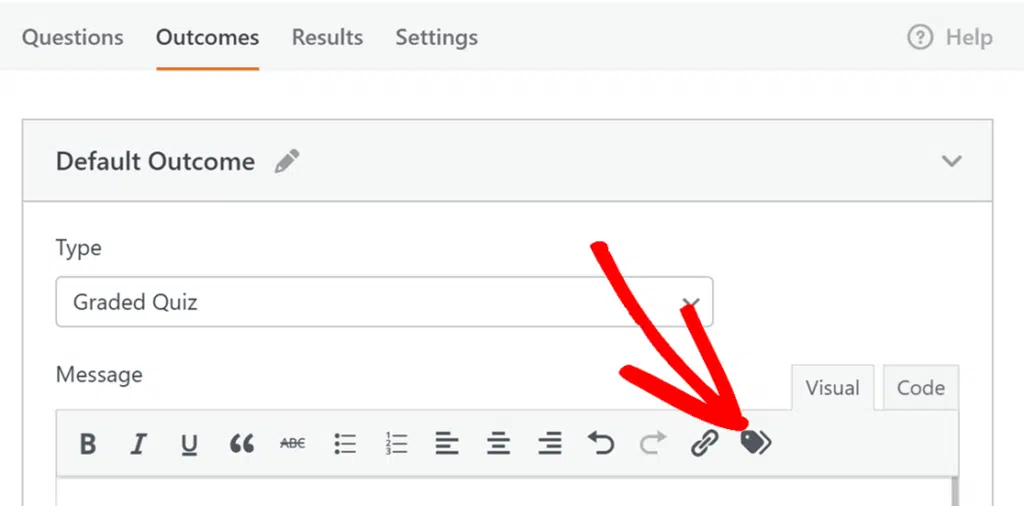 Smart tags option