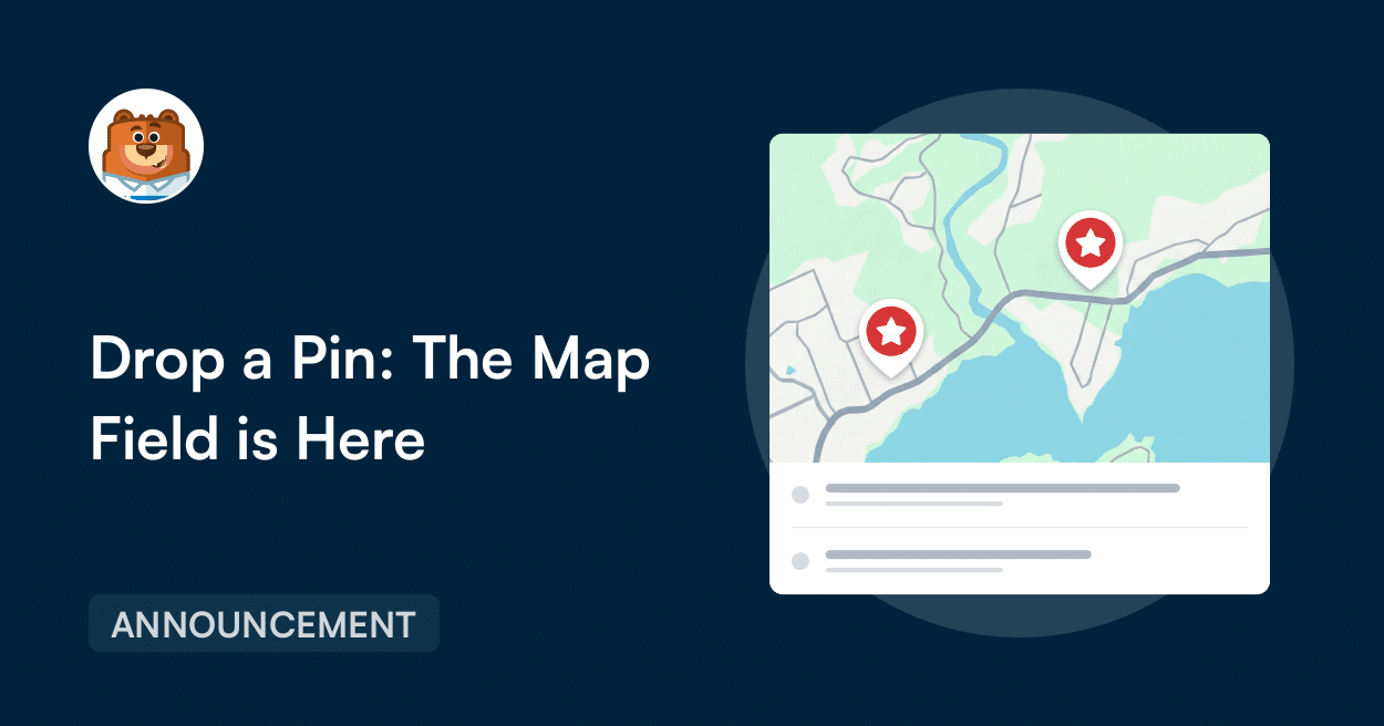 ピンをドロップ：マップフィールドはこちら