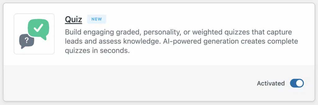 wpforms quiz addon