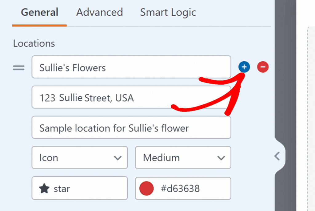 Add another location to Map field