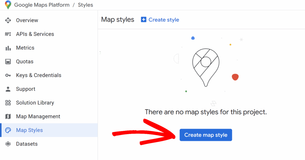 Create a map style