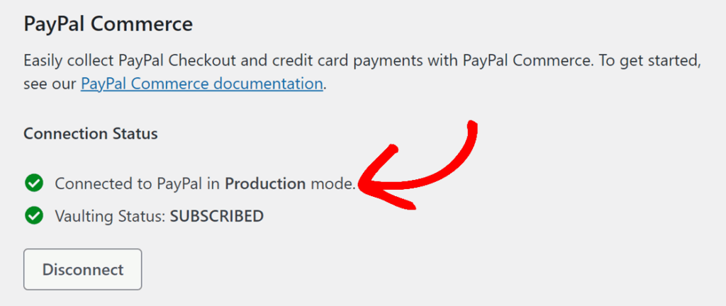 Estado de la conexión