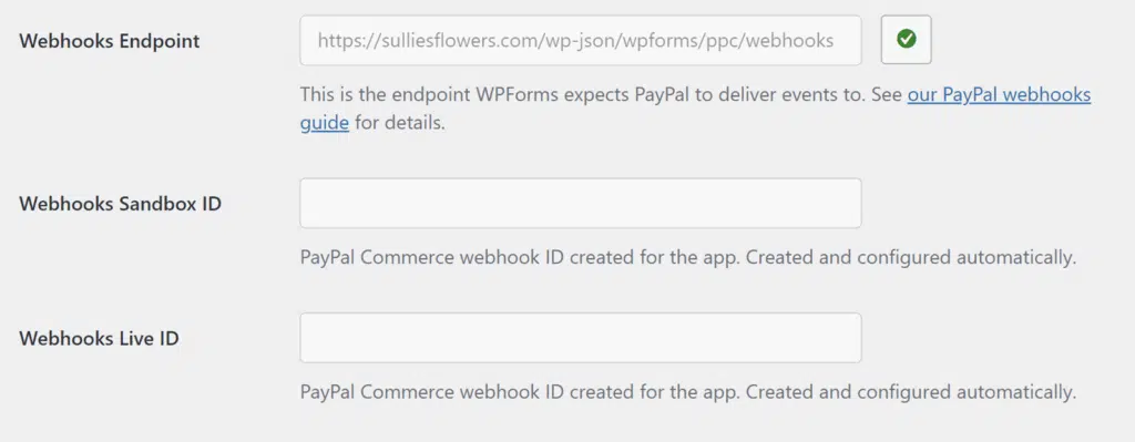 webhooks-id-paypal-commerce - WPForms