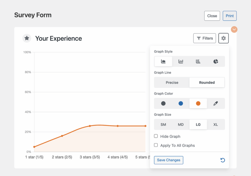 print preview custom layouts
