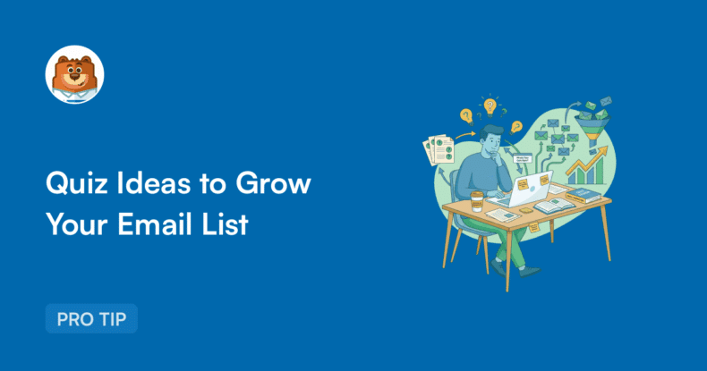 Quiz Ideas to Grow Your Email List - WPForms Ideias de questionários para aumentar sua lista de e-mails