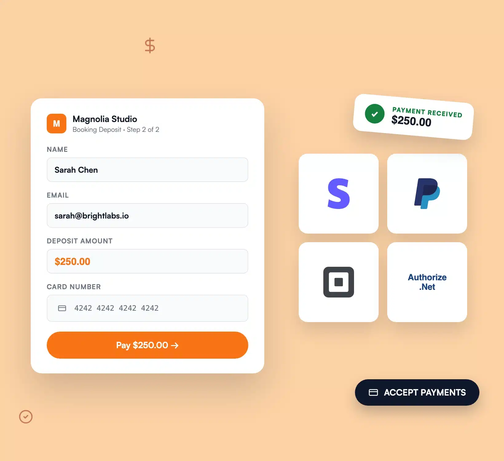 Vorteil-Zahlungen-akzeptieren-kein-ecommerce - WPForms WPForms Bestellformular mit Stripe-Zahlungsfeldern