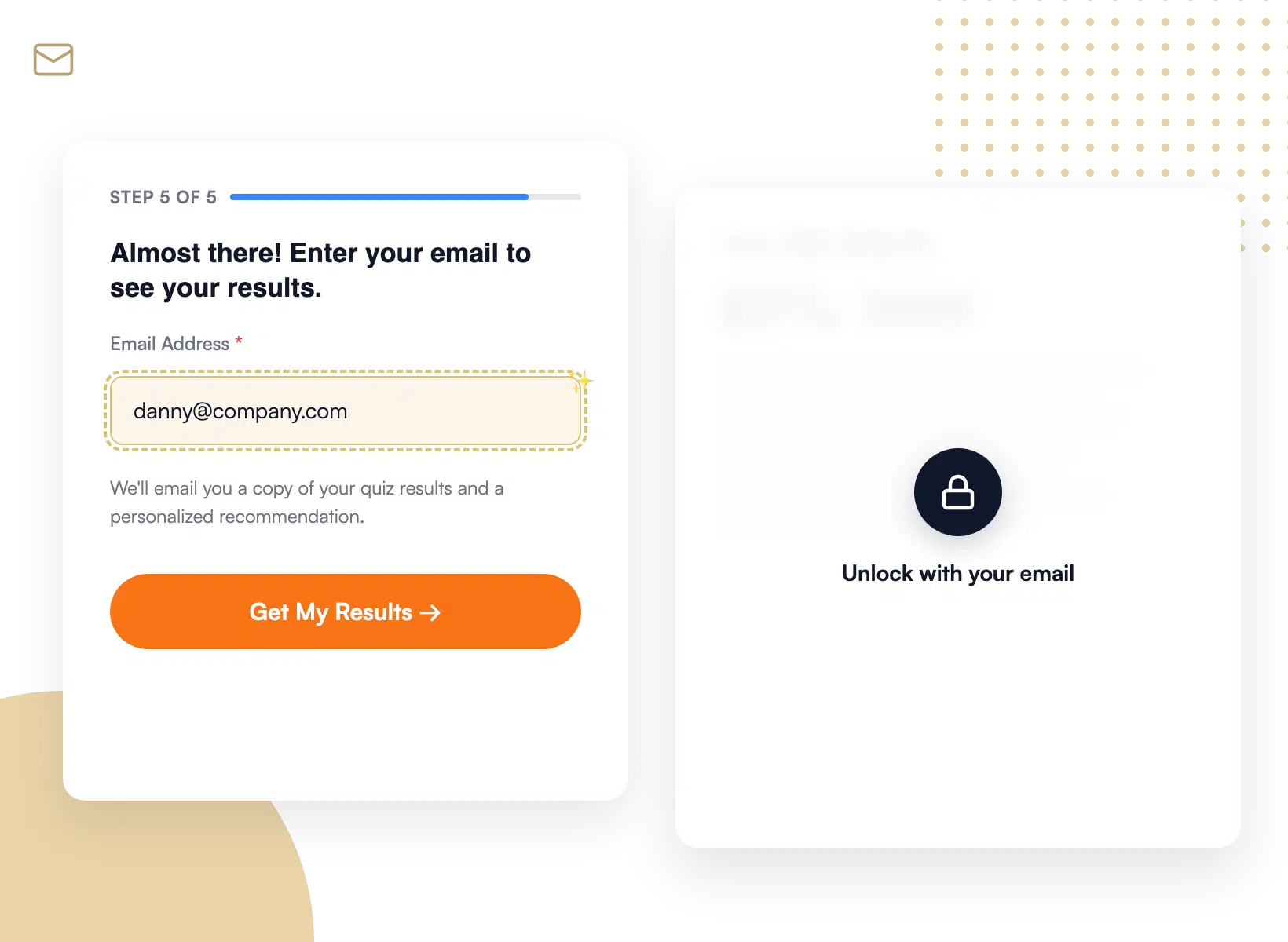 Lead-Generierungs-Quiz mit E-Mail-Gate in WPForms